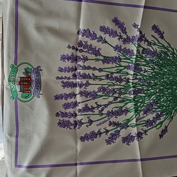 The English Lavender Norfolk Lavender Cotton Tea Towel By Irish Cabin - Picture 2 of 3